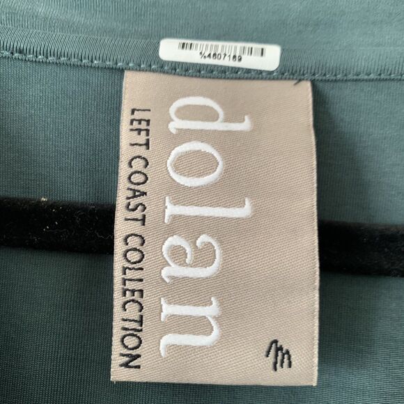 Anthropologie Dolan Dress M Green Long Sleeve Toute Swing Boho Minimalist Preppy - Picture 4 of 11